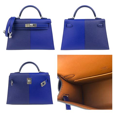 hermes mini kelly blue electric|hermes mini kelly bag.